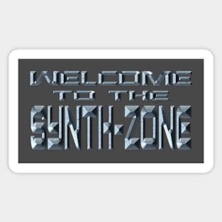 SYNTH-ZONE #3 Sticker